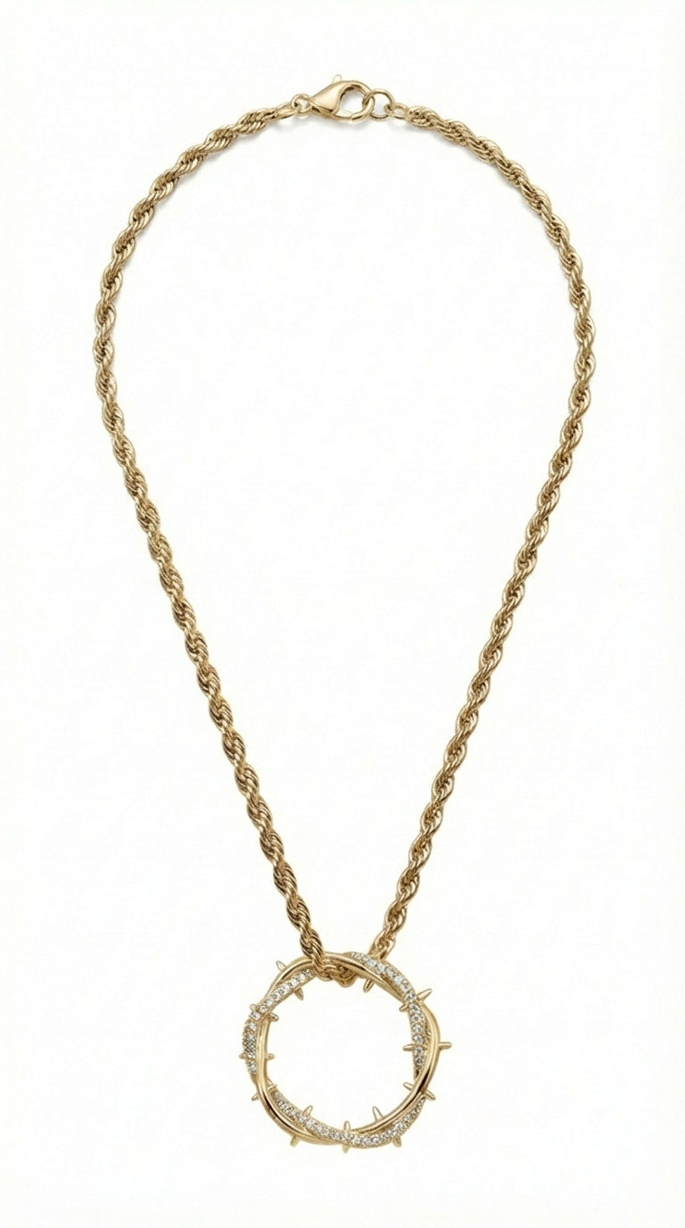 Thorn Crown Necklace