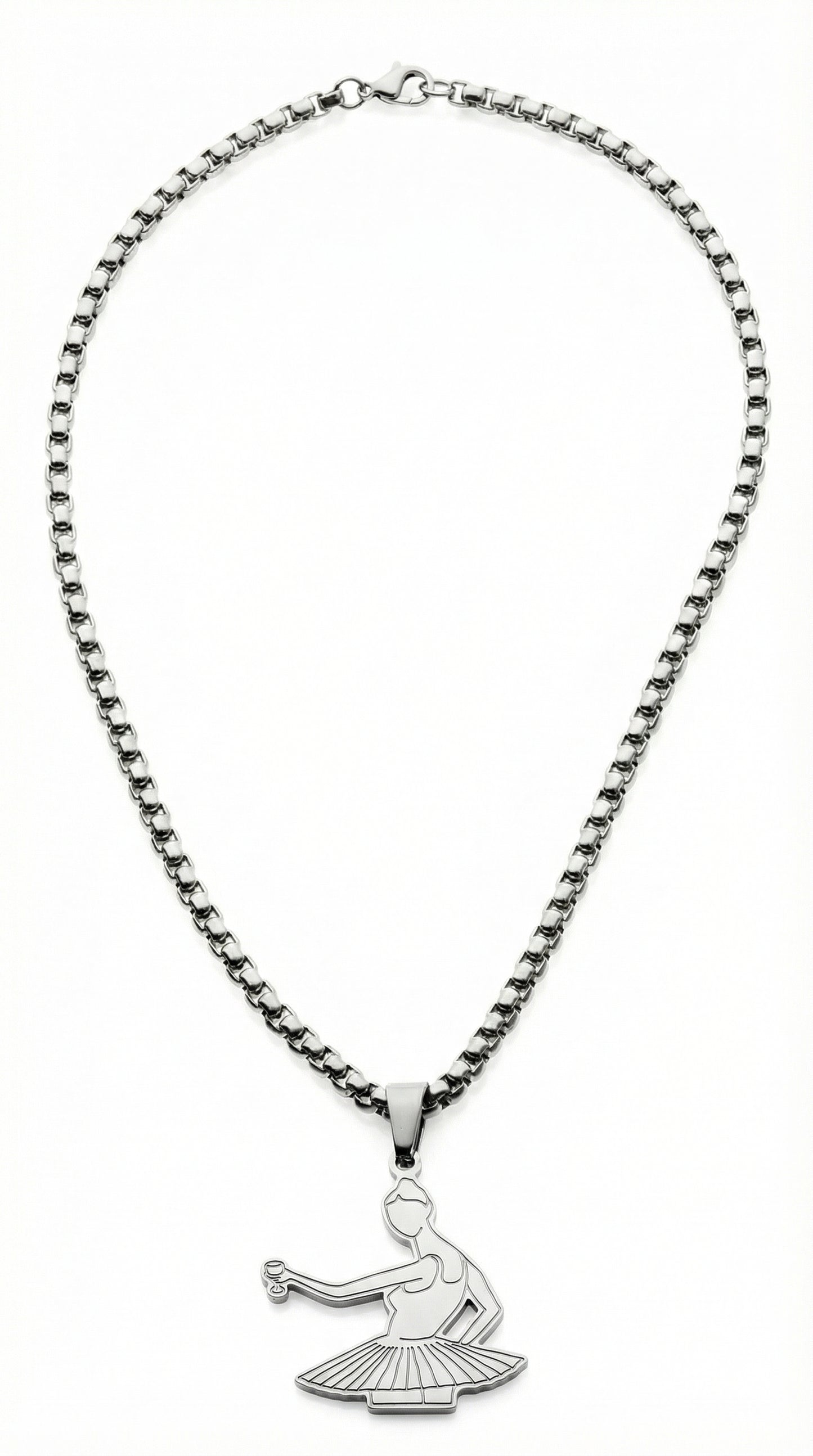 Dark Twisted Fantasy Ballerina Necklace