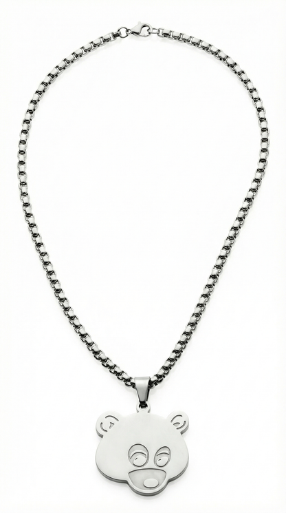 College Dropout Bear Necklace