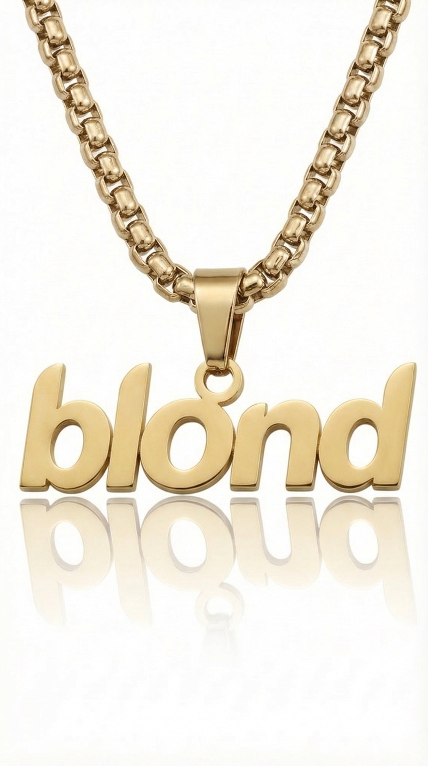 Blond Necklace