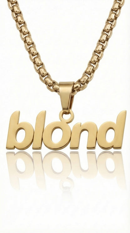Blond Necklace
